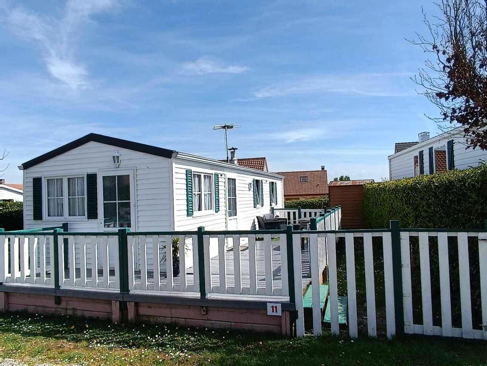 Mobil Home Cristal Biville-sur-Mer 외부 사진