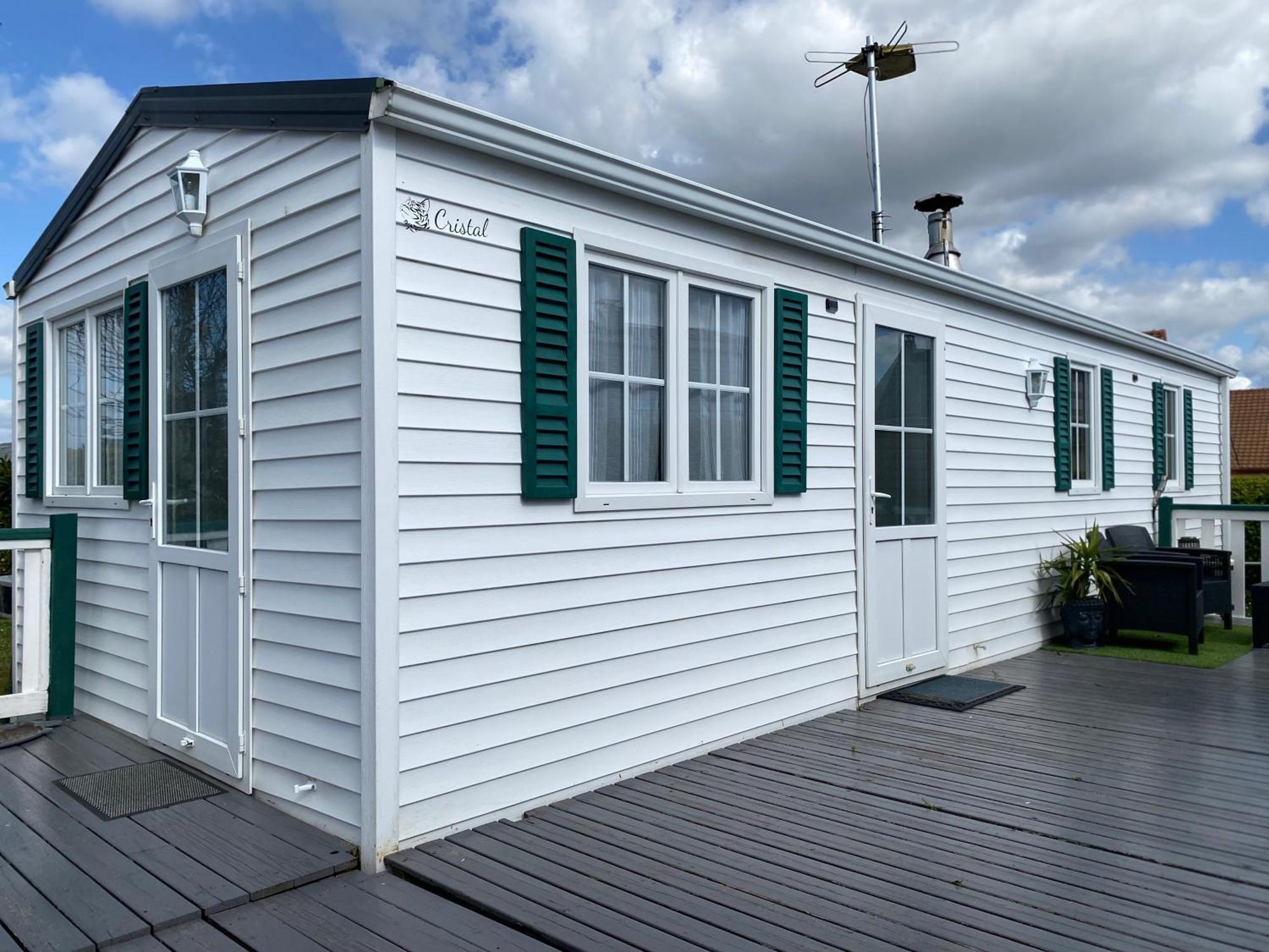 Mobil Home Cristal Biville-sur-Mer 외부 사진