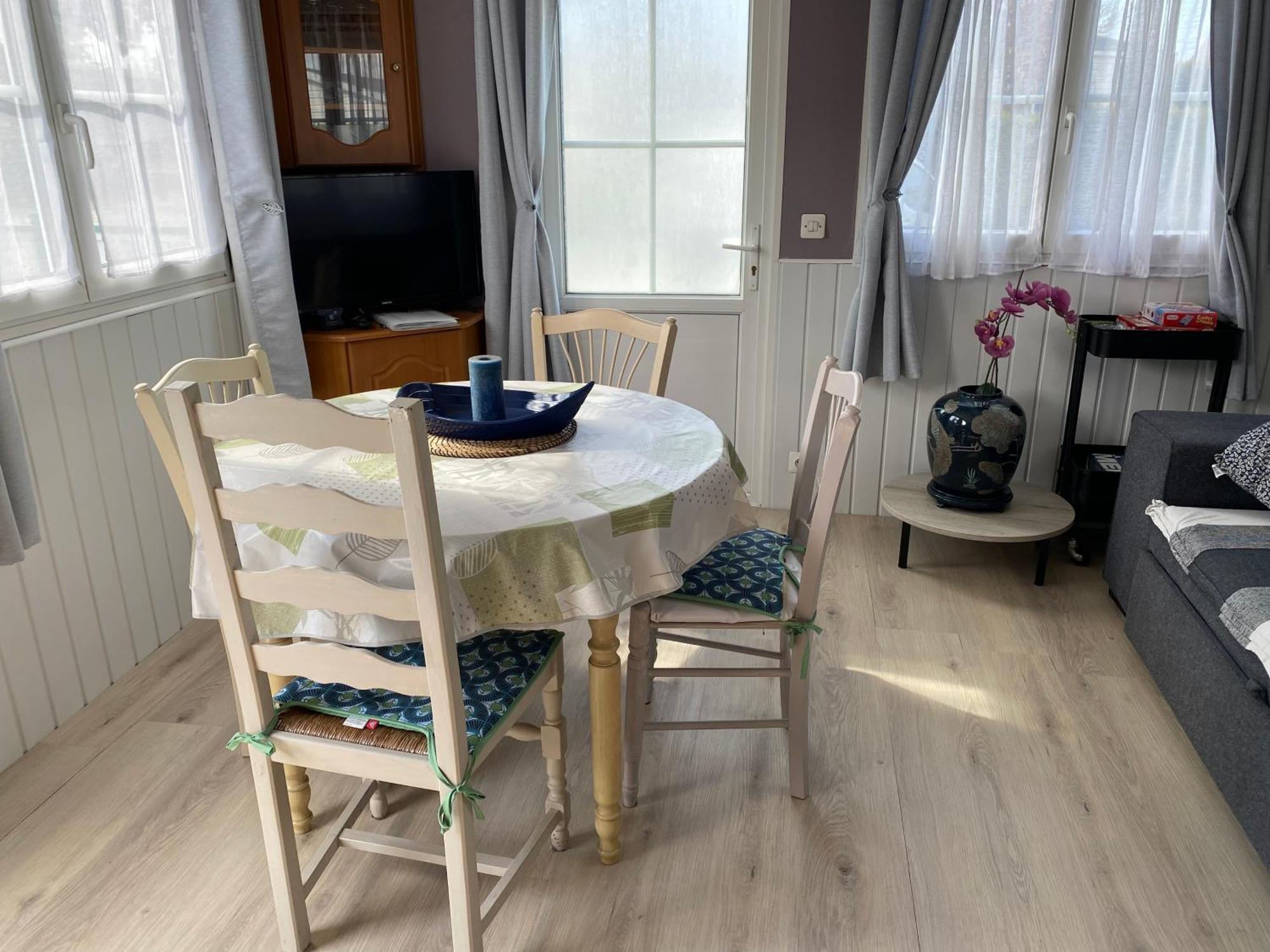 Mobil Home Cristal Biville-sur-Mer 외부 사진