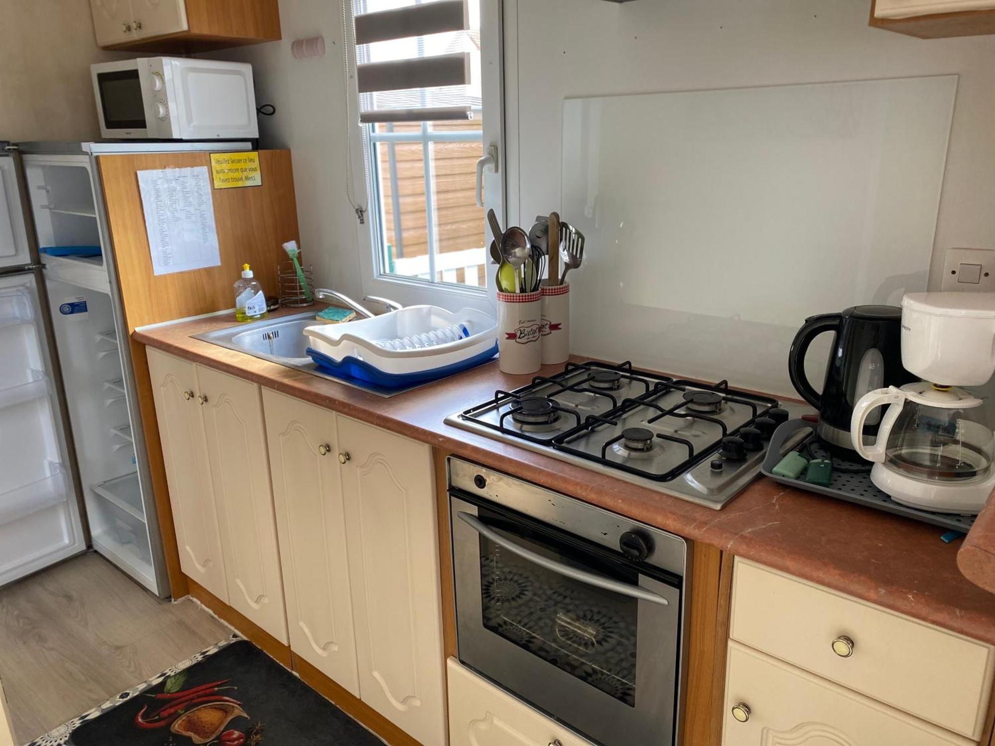 Mobil Home Cristal Biville-sur-Mer 외부 사진